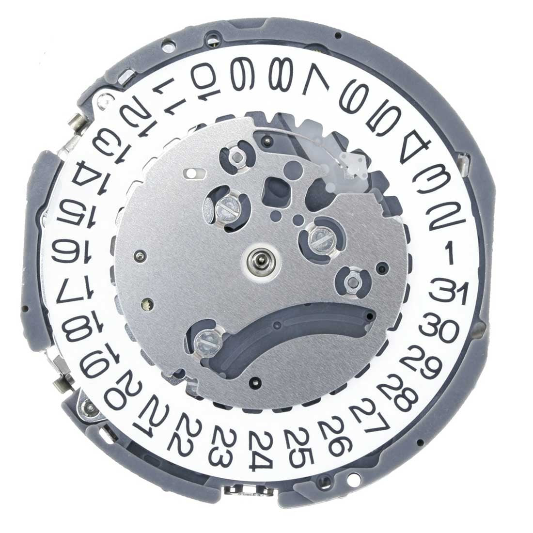 Hattori Epson VK61A quartz watch movement, precision timekeeping, Japan made for watch accessories.