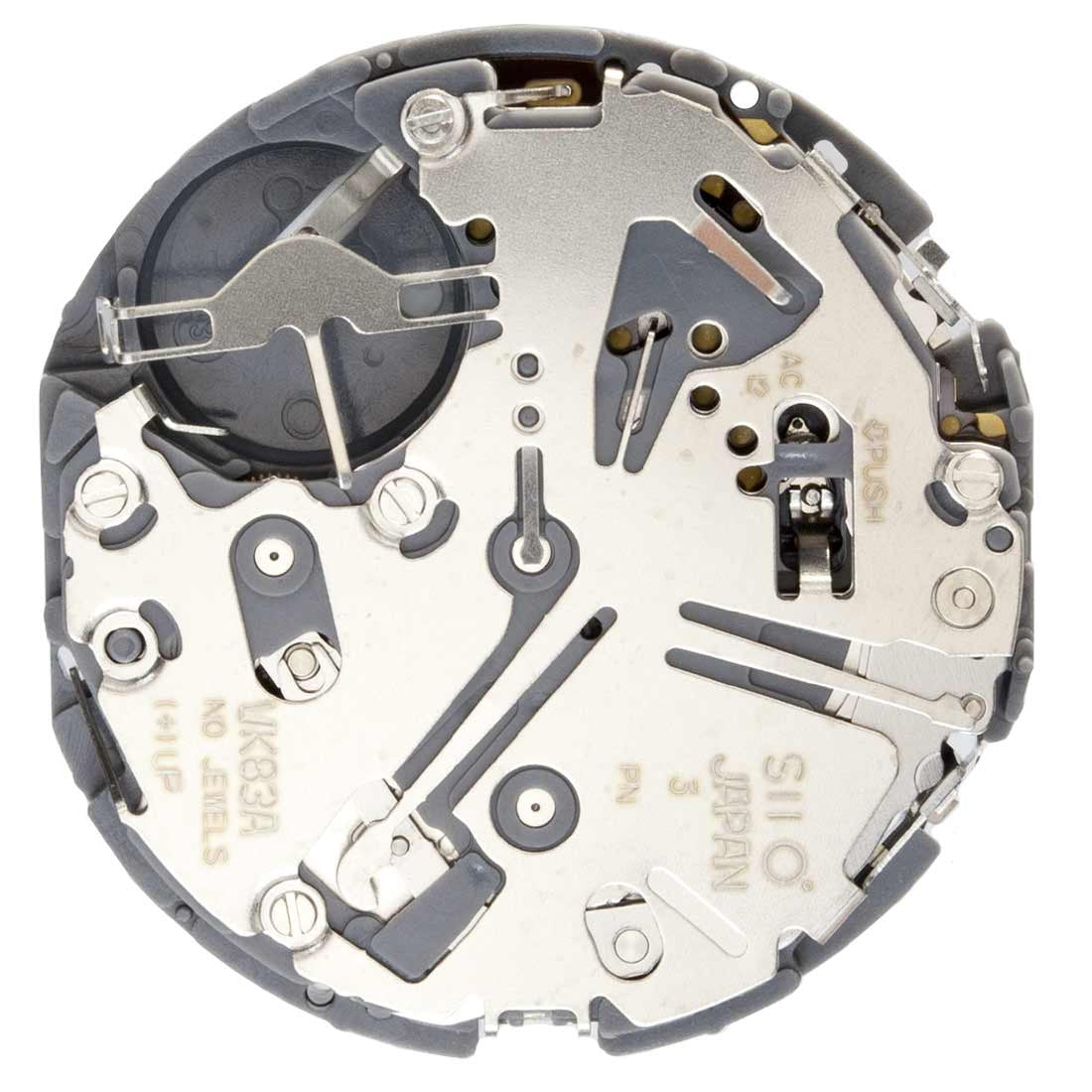 Hattori Epson VK83A quartz watch movement, precision Japanese craftsmanship for accurate timekeeping