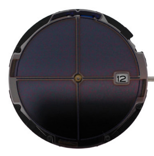 Hattori Epson VS37A solar-powered quartz watch movement, precision Japan-made component.