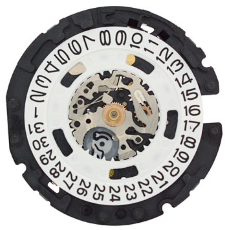 Hattori Epson VS42A solar quartz watch movement, reliable Japanese craftsmanship for watch accessories.
