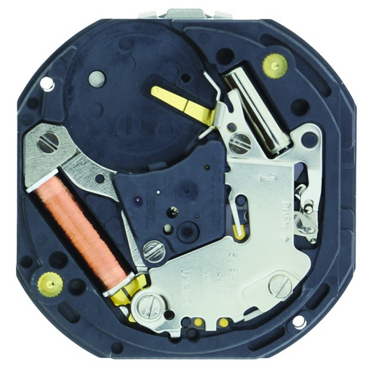 Hattori Epson TMI VX3M quartz watch movement, precise Japan-made mechanism for accessories.