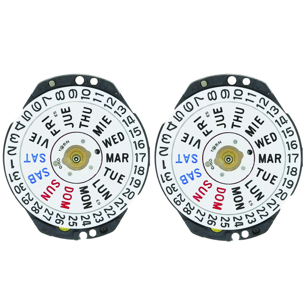 Hattori Epson VX83E quartz watch movement, Japan-made precision mechanism for watch repairs.