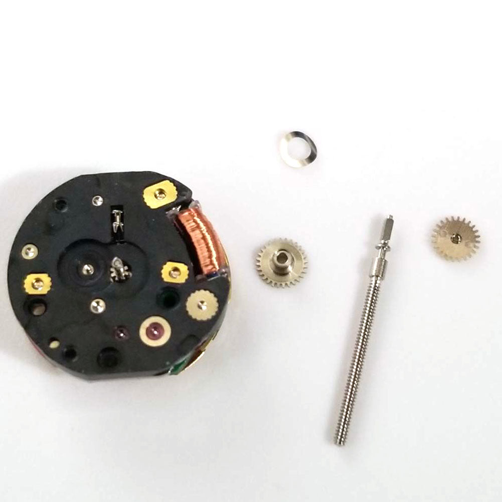 Hattori Epson YL50 quartz watch movement, 2-hand design, precise Japanese timekeeping for accessories.