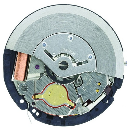 Hattori Epson TMI YT58B quartz watch movement, precision Japan-made component for repairs.