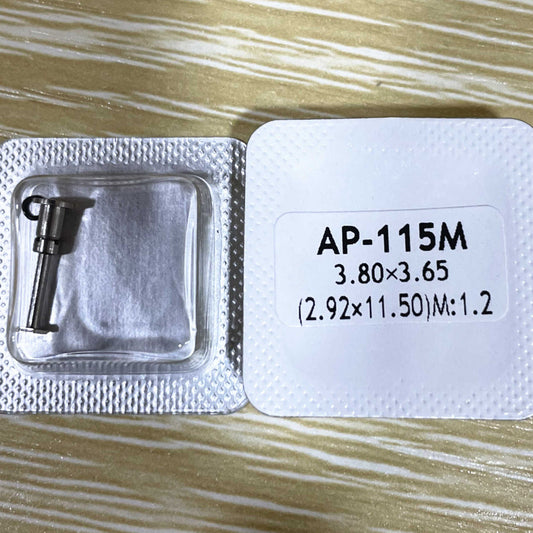 AP-115M watch repair screws for case back and front cover, durable replacement by AP brand.