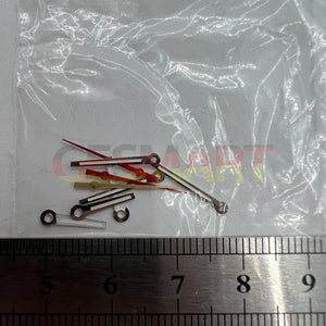 Silver Trim Lume Watch Hands for Miyota 2035 Watch Quartz Movement: Enhance Your Timepiece