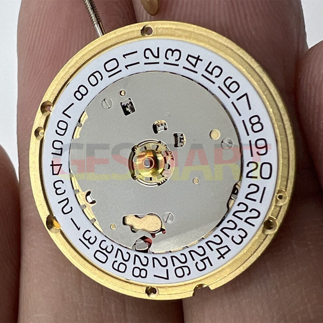 Swiss Made ETA E63.041 Quartz Watch Movement - 2 Hands Date At 3