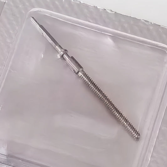 Generic watch winding stem for 4130 automatic mechanical movement with 6-hand configuration, compatible with multiple brands.