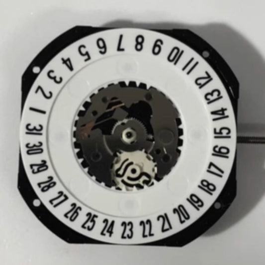 1. SL30 quartz movement watch repair part with date at 6, ideal for large-sized watches.  