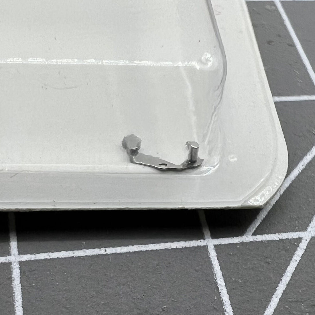 Date corrector operating lever for ETA 2671 movement watch part, precise repair component.