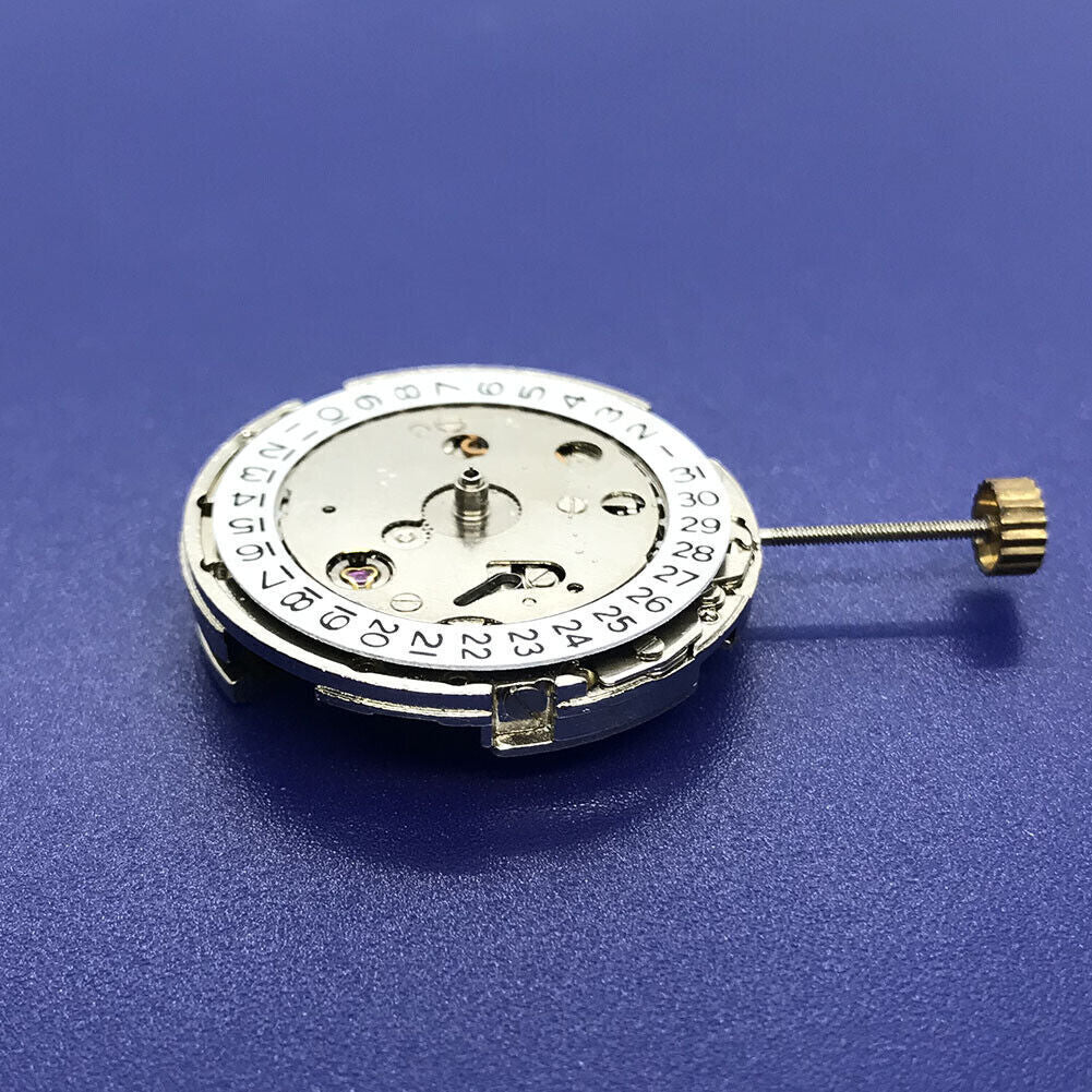 DG2813 automatic watch movement with date, 3 hands, compatible 8215 8205 replacement parts.