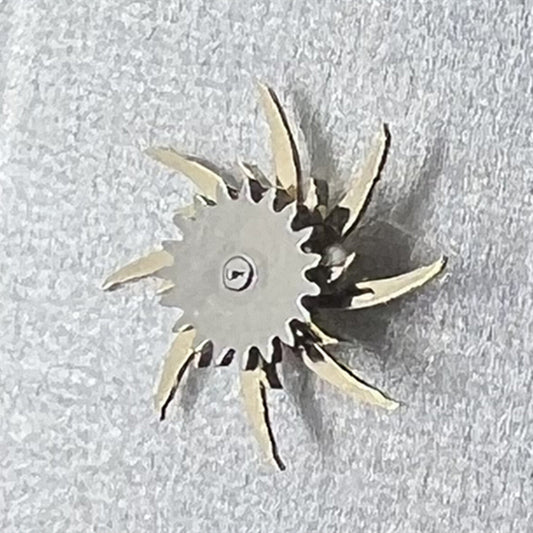 Swiss Made Omega Escape Wheel for 9900A 2500D movement, precise watch repair part.