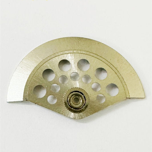 Silver Hollow Rotor Oscillating Weight with Ball Bearing for Asian 7750 Series Watches