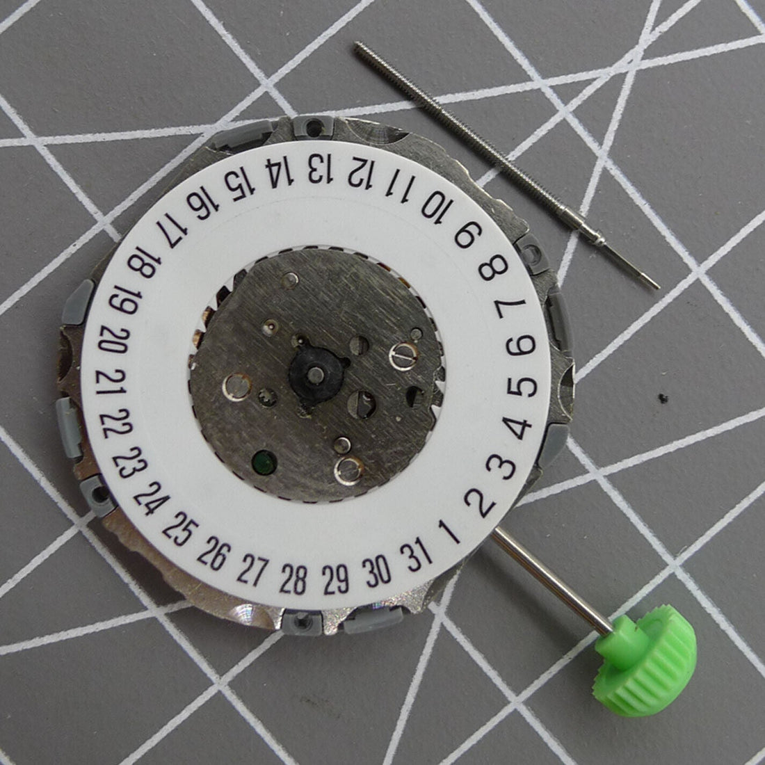 Japan Made Miyota 4U74 quartz watch movement with date display at 6 o'clock, single calendar functionality.