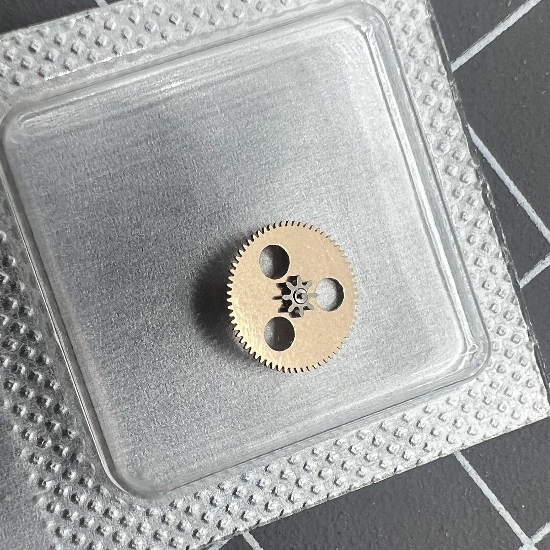 Ref.1482 Ratchet wheel for ETA 7750 movement, precision spare part enhancing watch accessory performance.