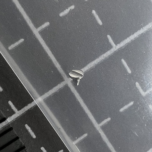 Ref.3135-5115 Rolex screw for pallet bridge replacement in watch movement RLX3135, precision part.