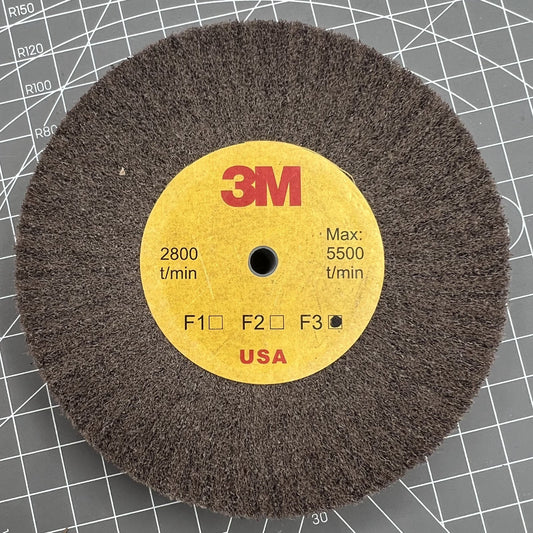 3M Grain abrasive polishing brush with aluminum oxide, compatible replacement for Bergeon 6085-F3, watch accessory.