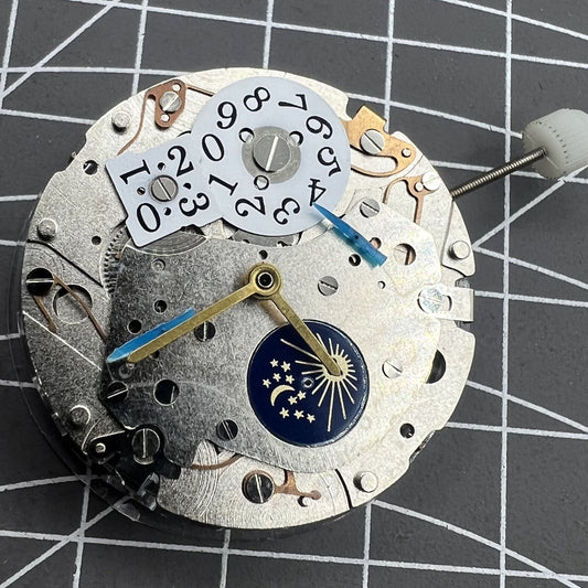 Orient watch accessory showcasing automatic mechanical movement replacement with big date feature