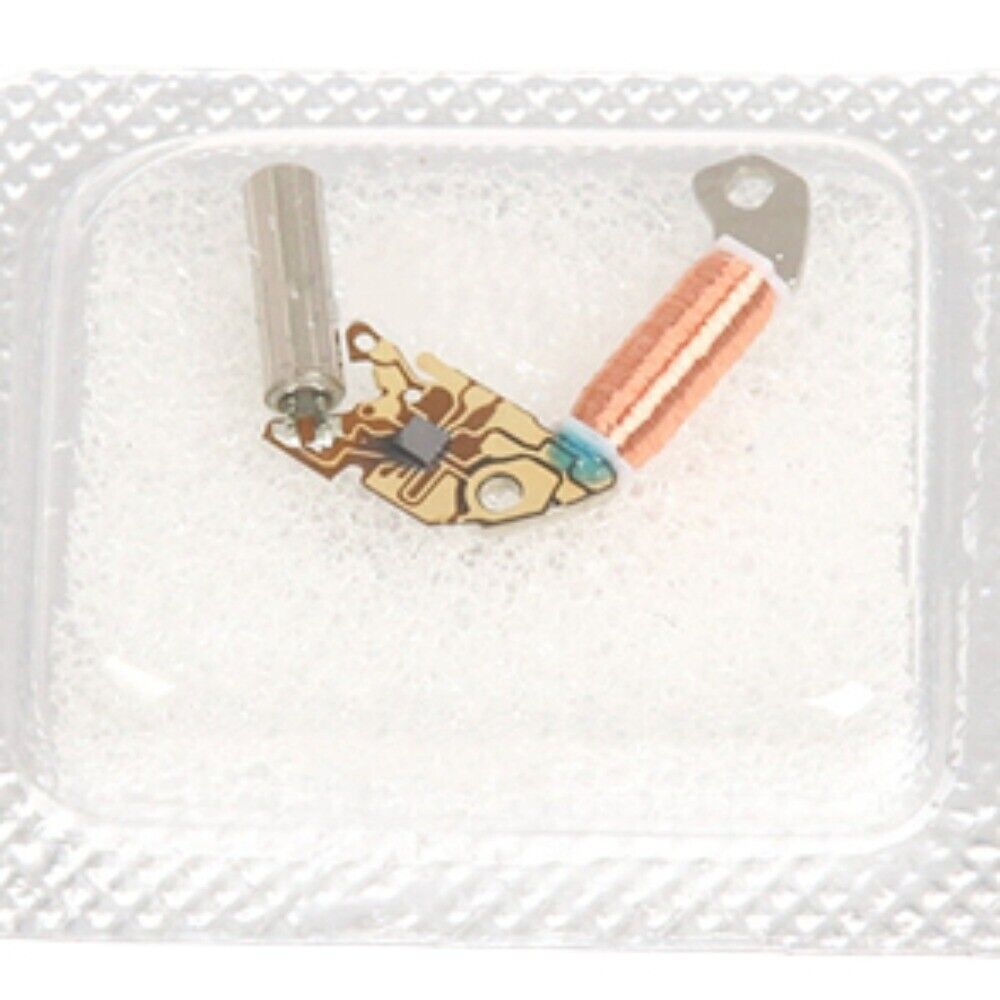 Japan-made circuit board for Hattori Epson TMI VD78 quartz watch movement, precise replacement part.