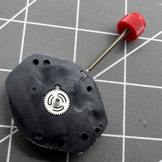 Swiss Made ETA 802.002 quartz watch movement with 2 hands, reliable precision by ETA brand.