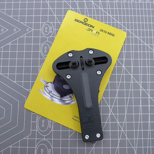 Swiss Bergeon 2819-MINI JAXA watch back case opener tool, durable for up to 62mm cases