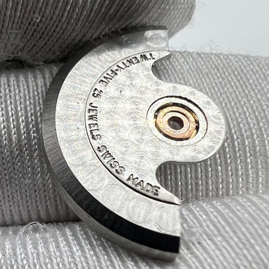 Rotor oscillating weight with ball bearing, compatible with ETA 2671 movement, generic brand precision part