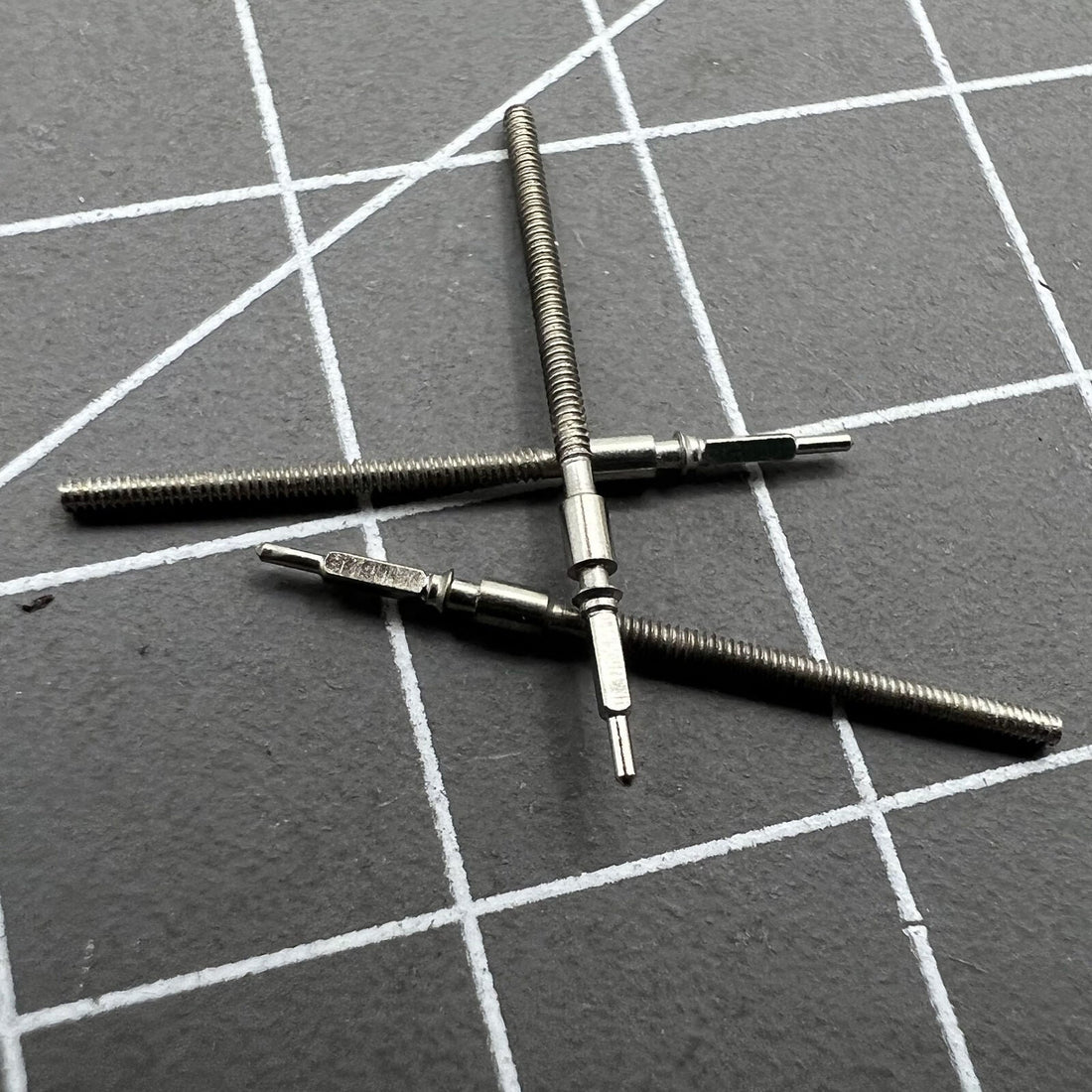 Watch winding stem for ETA2789/2783/2784 movement, compatible generic replacement part.