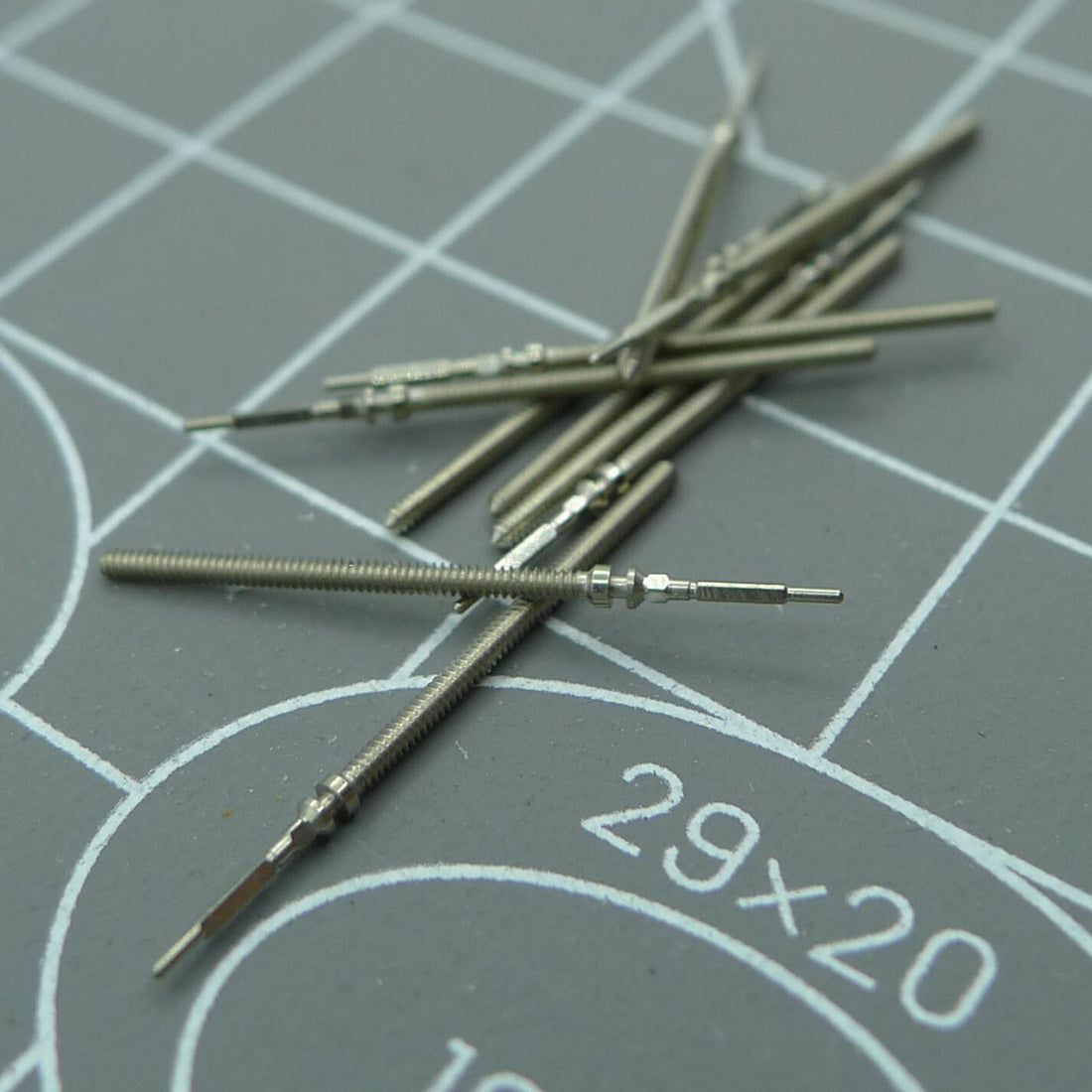 Generic watch winding stem compatible with NH05 NH06 movement for precise time-setting.