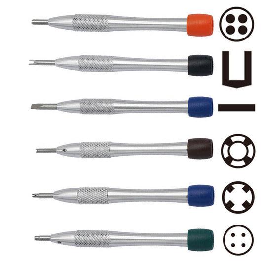 AP 5230 Series precision screwdriver for Audemars Piguet 5230 watches, male and female tips.