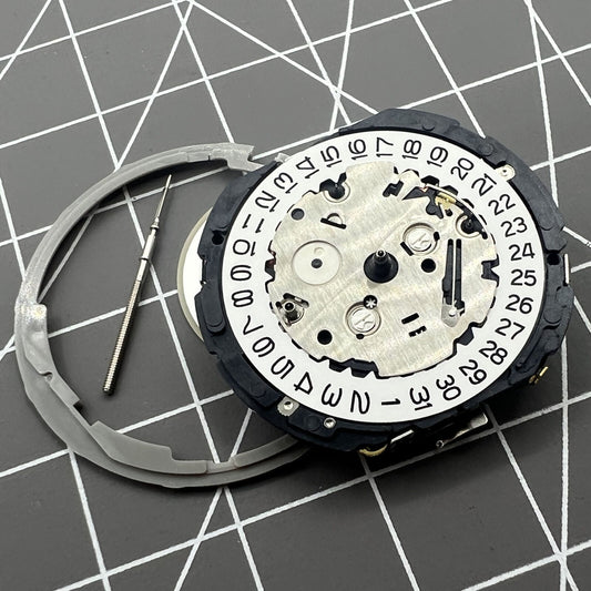 Japan Made Hattori Epson TMI YM62A quartz watch movement for precise timekeeping and reliable performance.