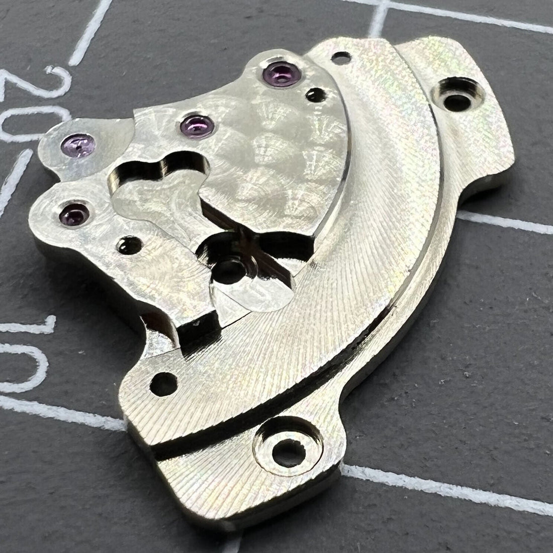 Generic 3135-110 train wheel bridge replacement for RLX watch, durable and precise watch part.