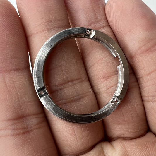 Metal watch spacer ring 32.5?4mm for China Made 2824 2836 2813 movement, durable accessory.