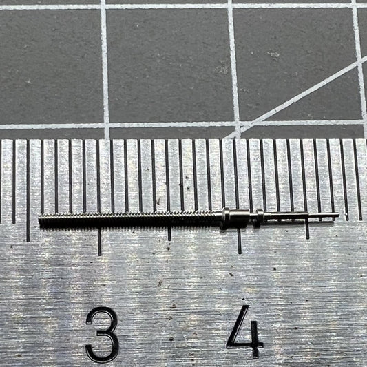Watch winding stem for AP 3120 movement, precision replacement part for AP brand watches.