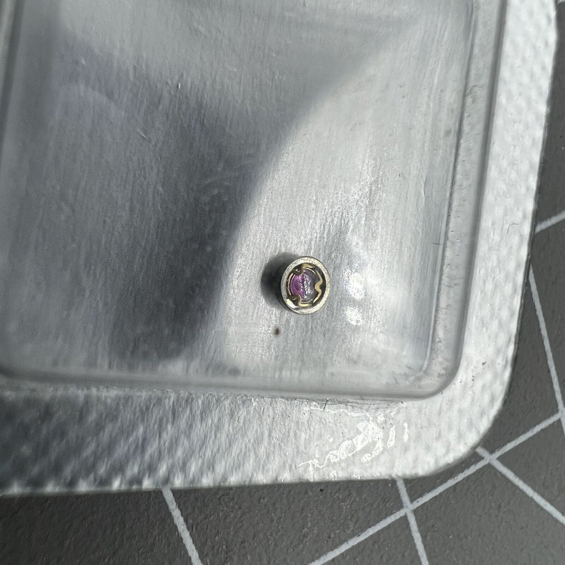 Shock Absorber Main Pendulum Splint for ETA2836 watch movement, durable generic replacement part.