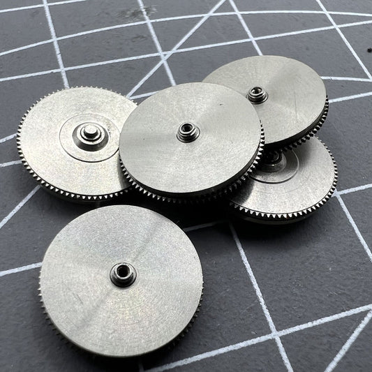 Complete Barrel with New Mainspring for YN55 YN56 watch movement, ensuring reliable power delivery.