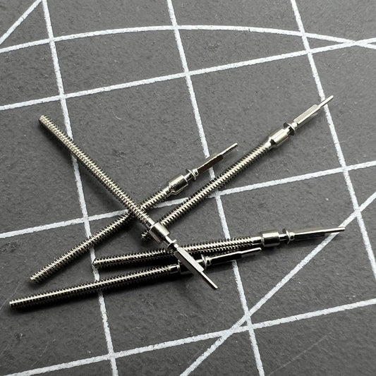 Generic watch winding stem compatible with Seagull ST6 Lady Men movement, precision replacement part.