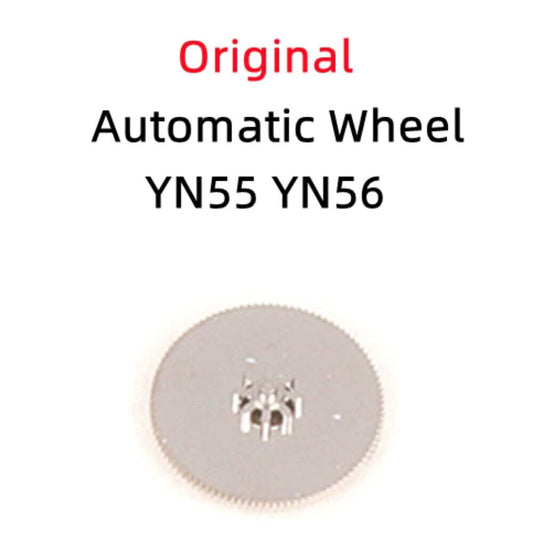Automatic watch wheel for Epson YN55 YN56 movement by Japan Made, precise replacement part for repair.