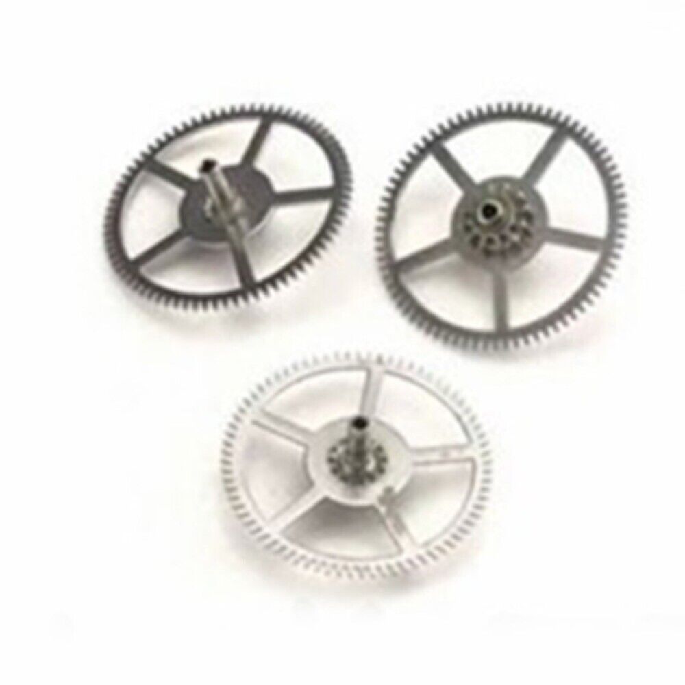 Set of 10 intermediate wheels for China-made 7120 movement watches, precise watch repair parts.