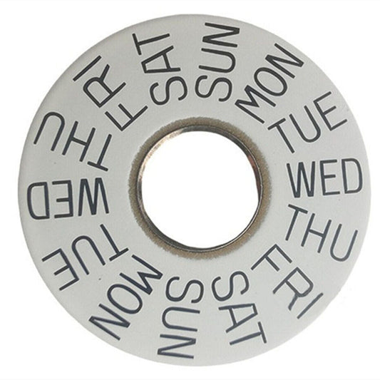 White Week disk wheel for ETA7750 watch movement, precision part by Original brand.