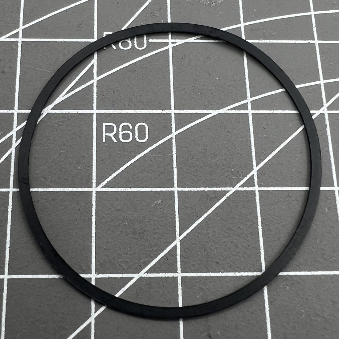 Watch gasket O-ring for Citizen Eco-Drive H504 E111 quartz movement back case seal, durable and precise fit