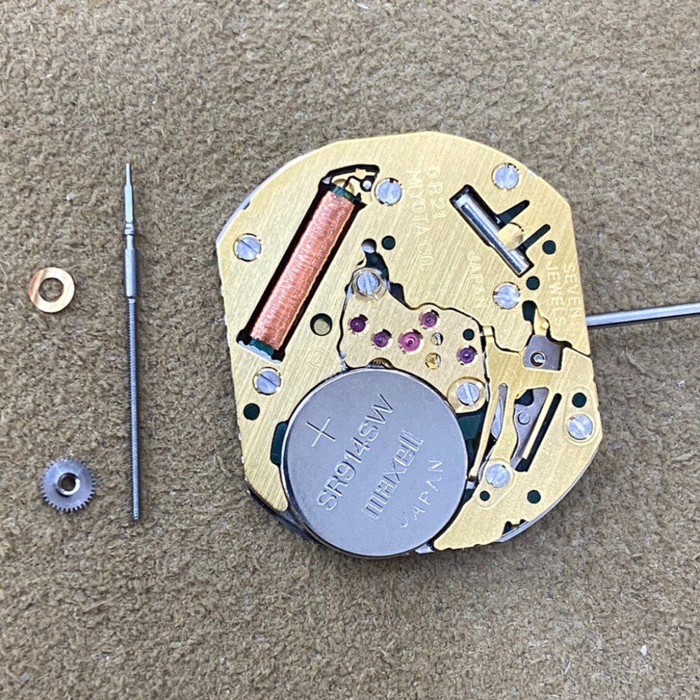 Miyota OR21 quartz watch movement part for precise timekeeping and durable performance.