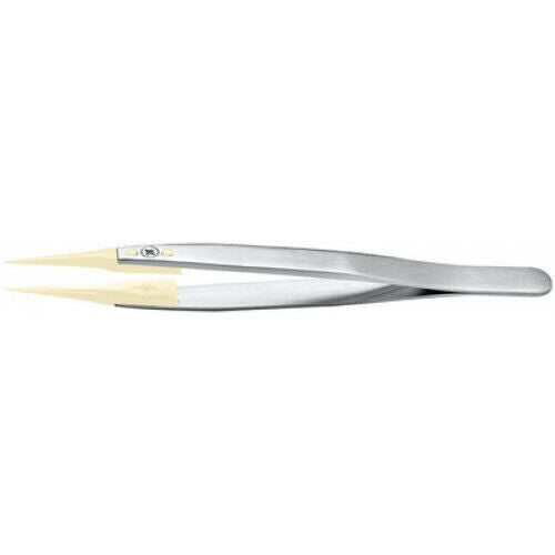 Bergeon 6571-DGR-5 precision tweezers with replaced DGR 5 ends for watchmaking tasks