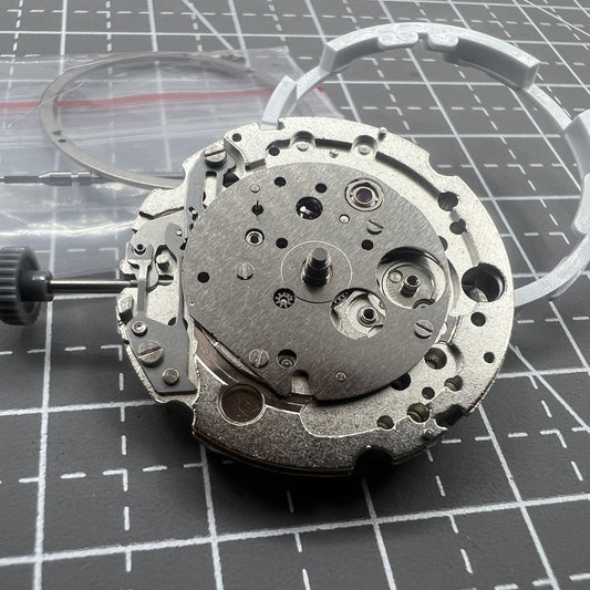 Miyota 8245 automatic silver mechanical watch movement by Japanisches for precise timekeeping