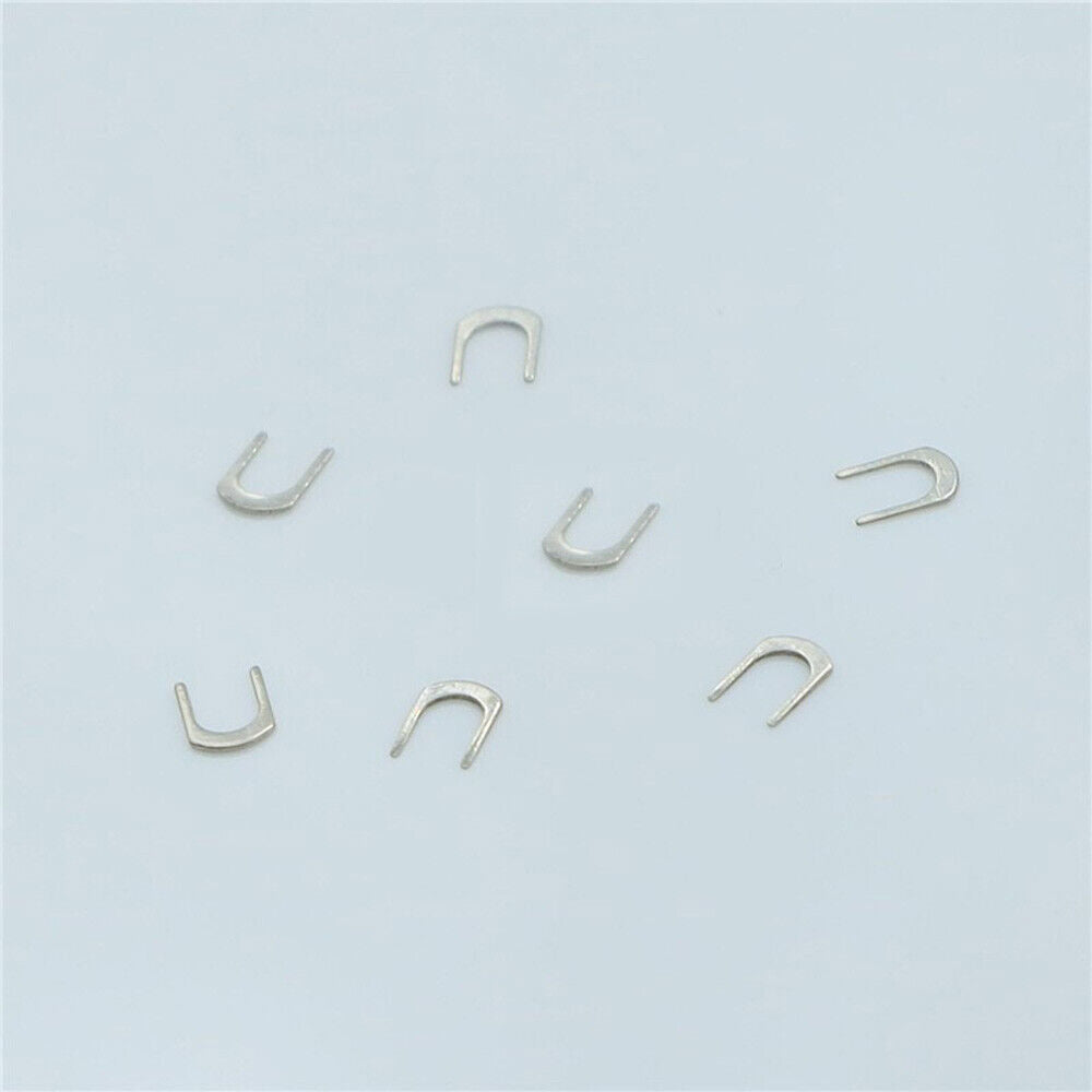 1. U-shape balance wheel splint shock absorber insert for 7120 watch movement, 10-pack.  