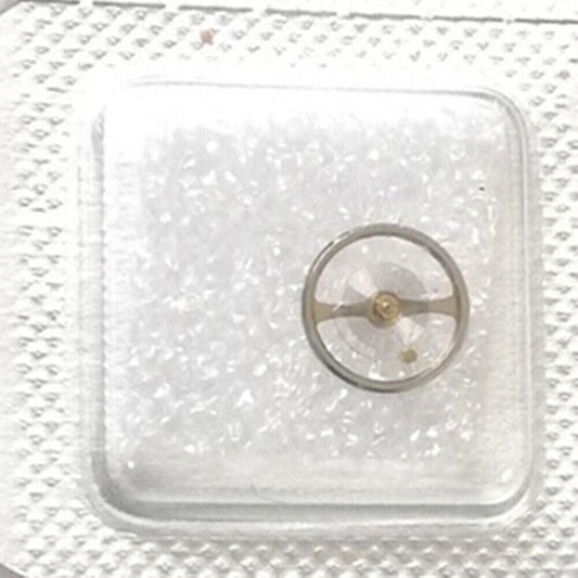 Precision balance wheel with hairspring for NH05 NH06 watch movements, ideal spare part for Timex accessories.