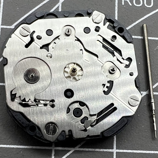 Japan Made Hattori Epson TMI VX3J VX3JE quartz watch movement for precise timekeeping.