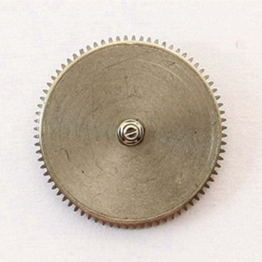 Complete barrel with mainspring for Miyota 8200 watch, reliable spare part.