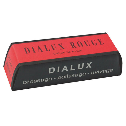 Horotec MSA26.564 DIALUX RED polishing compound for watchmakers, ideal for fine metal surface polishing.