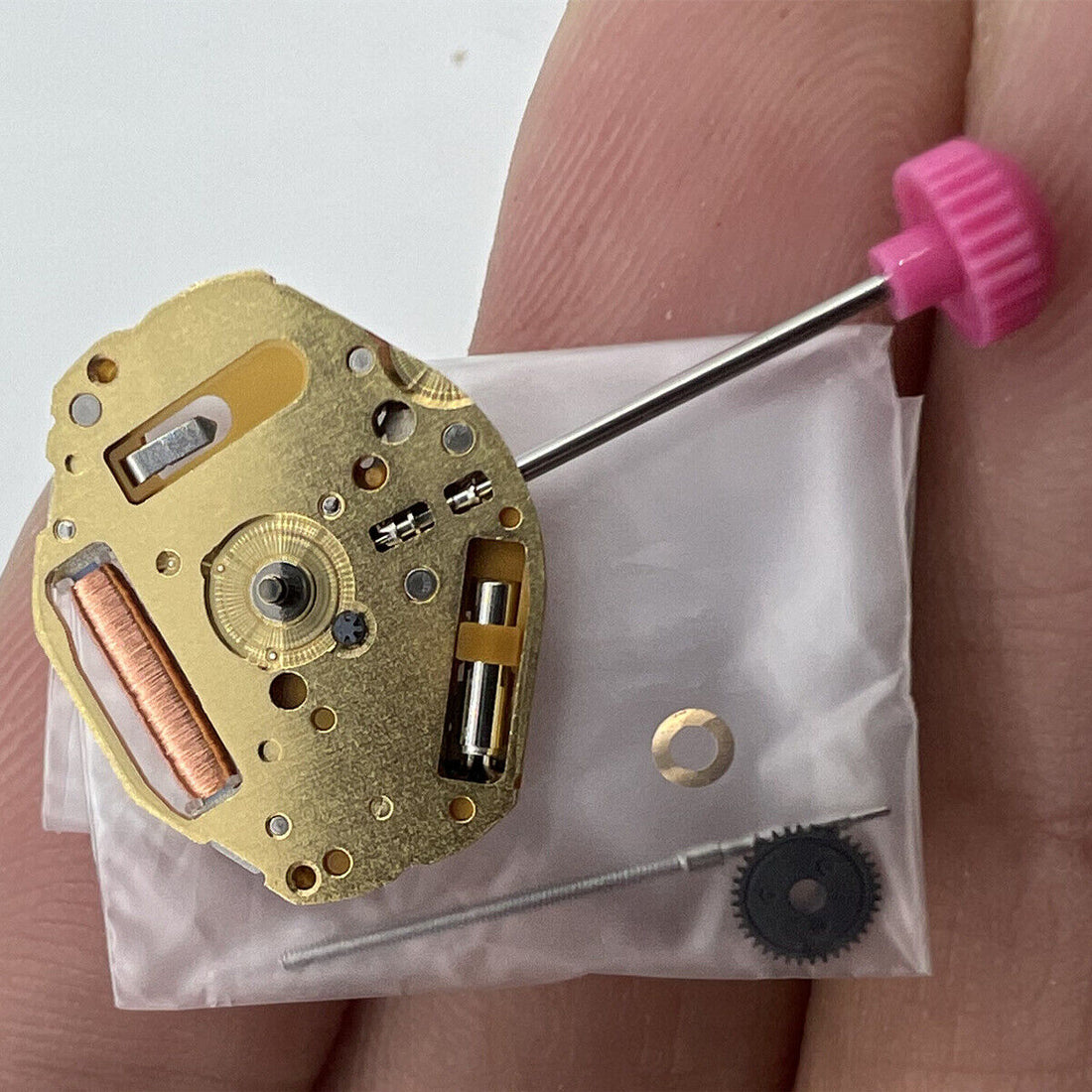 Miyota 9T22 Japan Quartz Movement for precise timekeeping in watch repairs and upgrades.