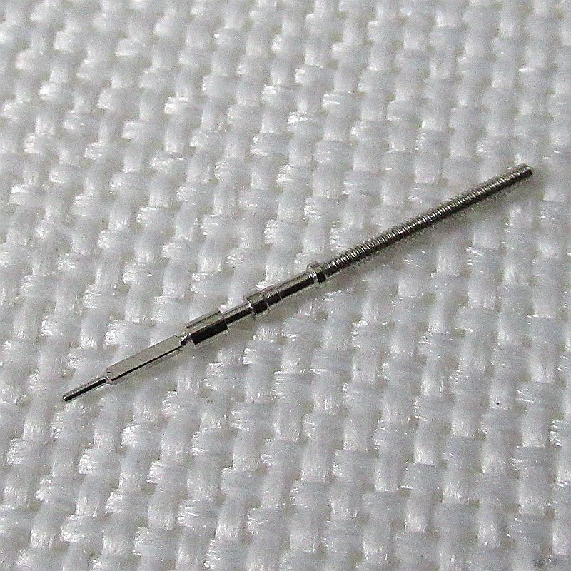 Watch stem for Movement 7009 7S26#2567, generic fit, durable replacement part for precise time adjustments.